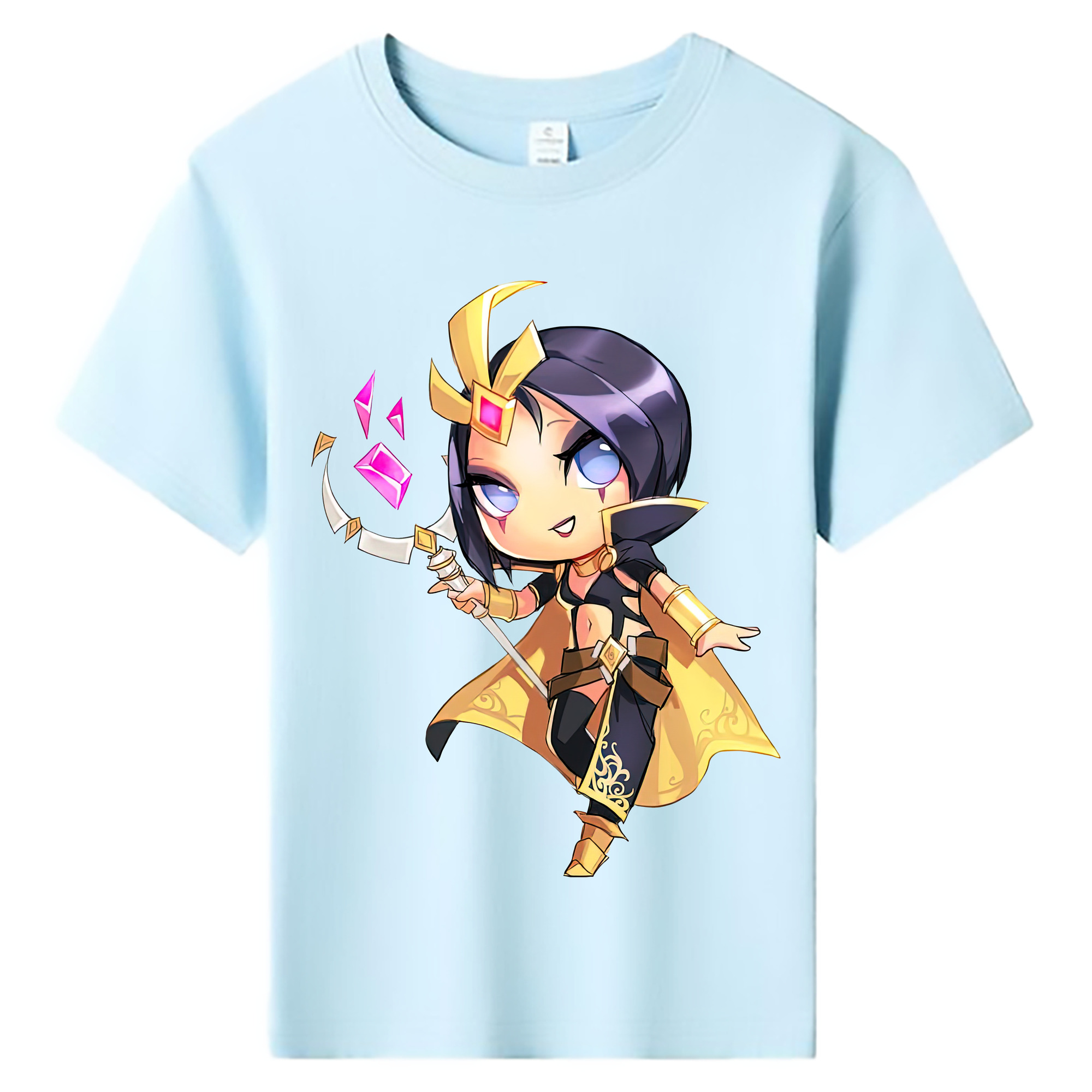 （画像用） リーグ・オブ・レジェンド League of Legends LOL 綿100％キッズTシャツ（フロントプリント）